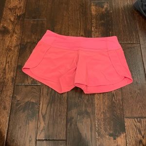 Lulu lemon speed shorts size 6